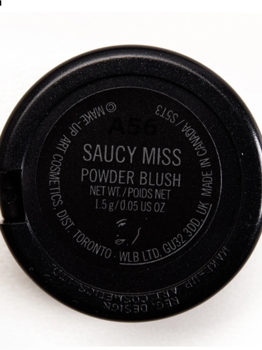 MAC Cosmetics Powder Blush - Saucy Miss (Bright Fuchsia)